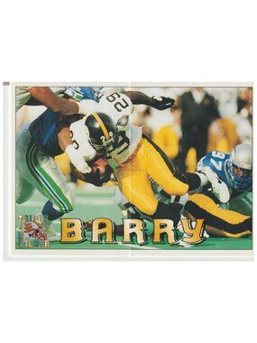Barry Foster 1994 Pacific Trading Cards Triple Folder – Ungraded – Steelers